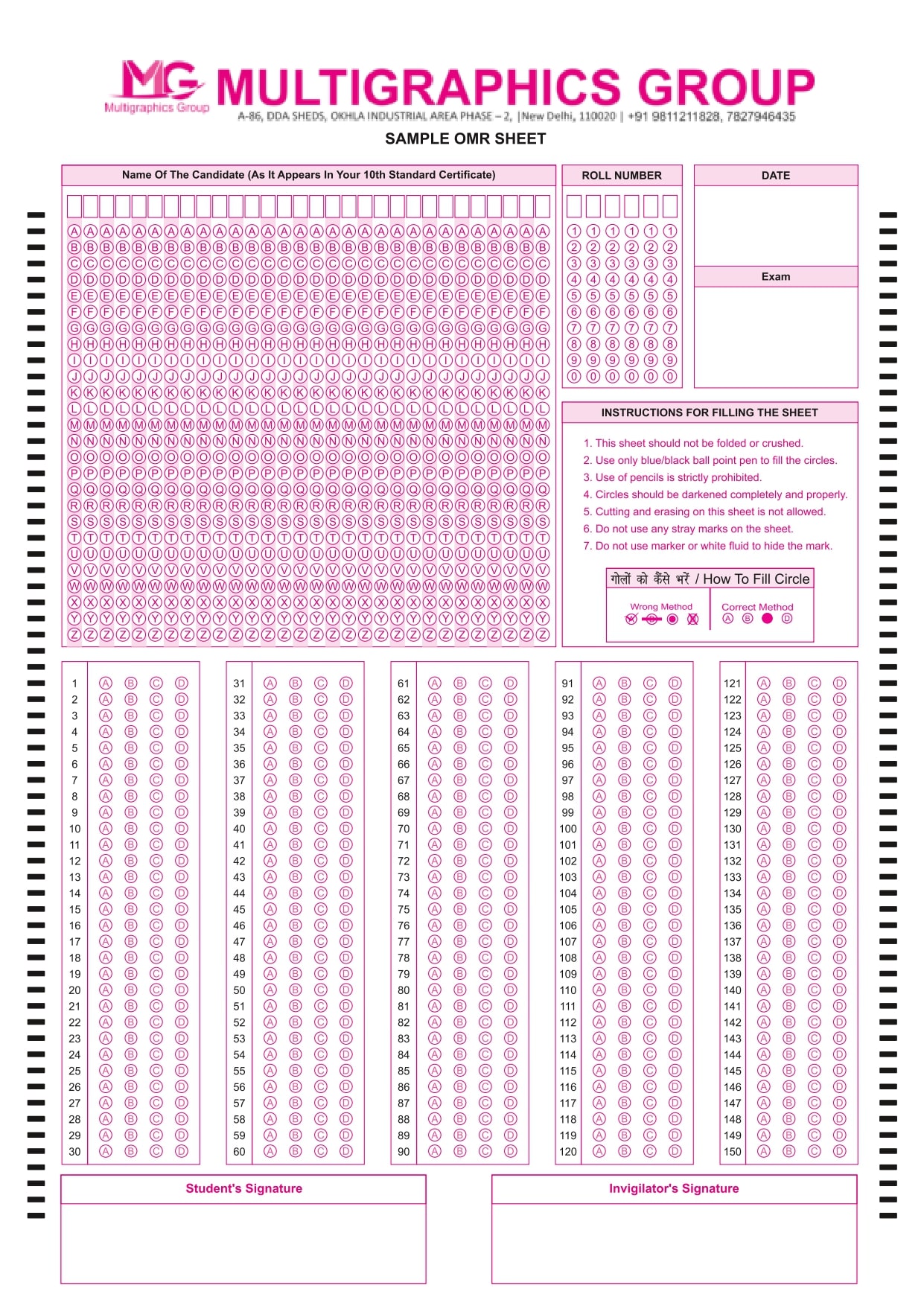 election and attendance purpose