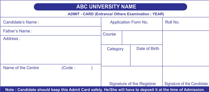 feed back omr sheet