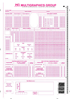 OMR Sheet with QR Code